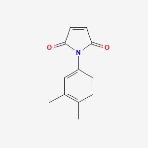 molecular formula C12H11NO2 B1606587 1-(3,4-Dimethylphenyl)-1H-pyrrole-2,5-dione CAS No. 64059-57-0