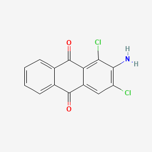 molecular formula C14H7Cl2NO2 B1606593 2-Amino-1,3-dichloroanthraquinone CAS No. 6374-76-1
