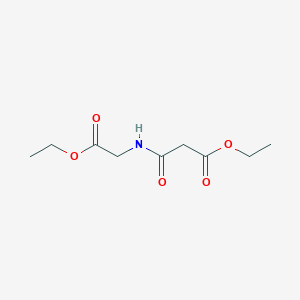 molecular formula C9H15NO5 B1606603 Ethyl 3-((2-ethoxy-2-oxoethyl)amino)-3-oxopropanoate CAS No. 51925-56-5