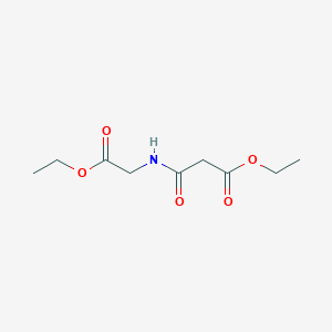 Ethyl 3-((2-ethoxy-2-oxoethyl)amino)-3-oxopropanoate