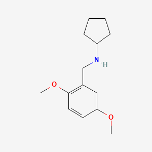 N-(2,5-dimethoxybenzyl)cyclopentanamine