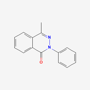 molecular formula C15H12N2O B1606614 4-Methyl-2-phenyl-2H-phthalazin-1-one CAS No. 6941-96-4