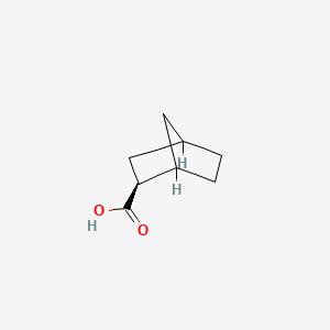 molecular formula C8H12O2 B1606620 (1S,2S,4R)-Bicyclo[2.2.1]heptane-2-carboxylic acid CAS No. 934-29-2