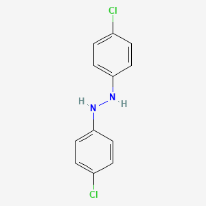molecular formula C12H10Cl2N2 B1606623 1,2-Bis(4-chlorophenyl)hydrazine CAS No. 953-14-0