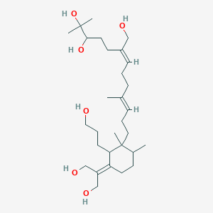 molecular formula C30H54O6 B160664 Crystallopicrin CAS No. 139039-72-8