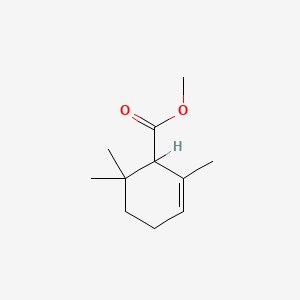 molecular formula C11H18O2 B1606640 Methyl 2,6,6-trimethylcyclohex-2-ene-1-carboxylate CAS No. 28043-10-9