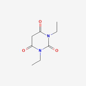 molecular formula C8H12N2O3 B1606643 1,3-二乙基巴比妥酸 CAS No. 32479-73-5