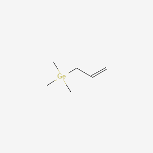 B1606647 Germane, trimethyl-2-propenyl- CAS No. 762-66-3