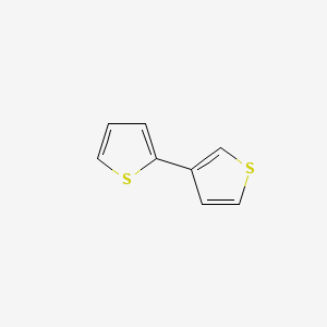molecular formula C8H6S2 B1606649 2,3'-Bithiophene CAS No. 2404-89-9