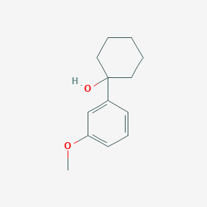 molecular formula C13H18O2 B160665 1-(3-Methoxyphenyl)cyclohexanol CAS No. 1884-42-0