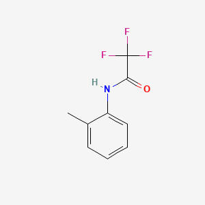 B1606650 2,2,2-trifluoro-N-(2-methylphenyl)acetamide CAS No. 2727-68-6