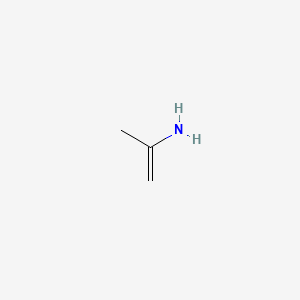 B1606652 1-Methylethenylamine CAS No. 4427-28-5