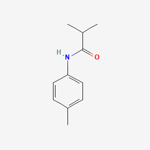 molecular formula C11H15NO B1606657 p-Isobutyrotoluidide CAS No. 6876-49-9