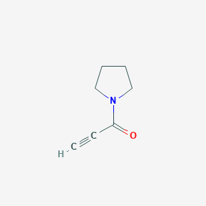 molecular formula C7H9NO B1606674 1-(Pyrrolidin-1-yl)prop-2-yn-1-one CAS No. 82038-67-3