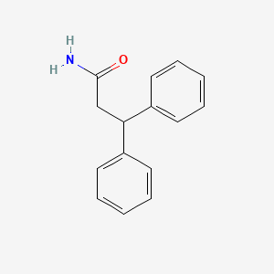 molecular formula C15H15NO B1606675 3,3-Diphenylpropanamide CAS No. 7474-19-3