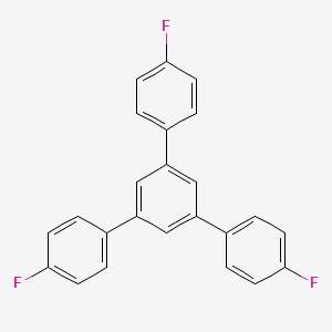 molecular formula C24H15F3 B1606680 1,3,5-Tris(4-fluorophenyl)benzene CAS No. 448-60-2