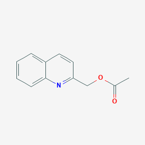 Quinolin-2-ylmethyl acetate