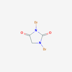 molecular formula C3H2Br2N2O2 B1606707 1,3-Dibromoimidazolidine-2,4-dione CAS No. 3304-74-3