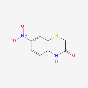 B1606724 7-Nitro-2H-benzo[b][1,4]thiazin-3(4H)-one CAS No. 21762-75-4