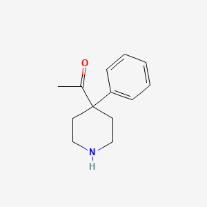 B1606740 4-Acetyl-4-phenylpiperidine CAS No. 34798-80-6