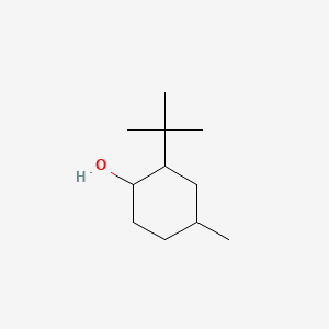 molecular formula C11H22O B1606743 Cyclohexanol, 2-(1,1-dimethylethyl)-4-methyl- CAS No. 67634-11-1