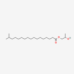 molecular formula C21H42O3 B1606746 Propylene glycol monoisostearate CAS No. 68171-38-0