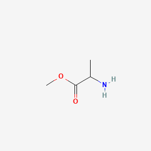 molecular formula C4H9NO2 B1606749 甲基2-氨基丙酸酯 CAS No. 7625-53-8