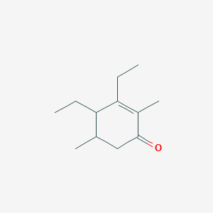 molecular formula C12H20O B1606750 Diethyldimethylcyclohex-2-en-1-one CAS No. 68845-36-3