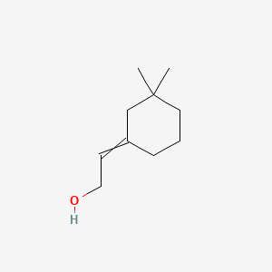 molecular formula C10H18O B1606755 2-(3,3-Dimethylcyclohexylidene)ethanol CAS No. 30346-27-1