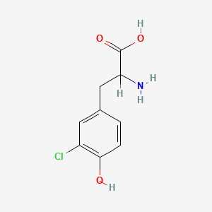 molecular formula C9H10ClNO3 B1606761 Monochlorotyrosine CAS No. 7298-90-0