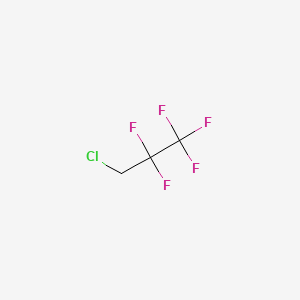 molecular formula C3H2ClF5 B1606769 3-氯-1,1,1,2,2-五氟丙烷 CAS No. 422-02-6