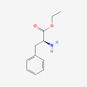 molecular formula C11H15NO2 B1606773 Ethyl L-phenylalanate CAS No. 3081-24-1