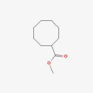 molecular formula C10H18O2 B1606776 Methyl cyclooctanecarboxylate CAS No. 3724-54-7