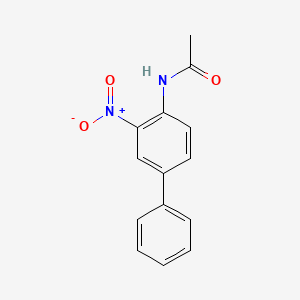 Acetamide, n-(3-nitro[1,1'-biphenyl]-4-yl)-