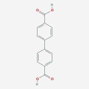 molecular formula C14H10O4 B160679 4,4'-Bibenzoic acid CAS No. 787-70-2