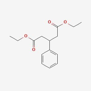 molecular formula C15H20O4 B1606792 Diethyl 3-phenylpentanedioate CAS No. 55951-74-1