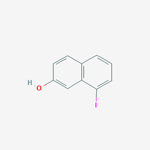 molecular formula C10H7IO B1606797 8-Iodo-2-naphthol CAS No. 29921-51-5