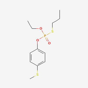 molecular formula C12H19O3PS2 B1606798 Sulprofos oxon CAS No. 38527-90-1