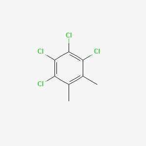 molecular formula C8H6Cl4 B1606807 1,2,3,4-Tetrachloro-5,6-dimethylbenzene CAS No. 877-08-7