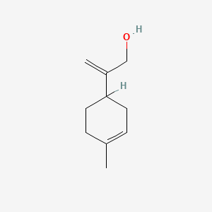 molecular formula C10H16O B1606809 4-Methyl-beta-methylenecyclohex-3-ene-1-ethanol CAS No. 3269-90-7