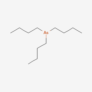 molecular formula C12H27As B1606812 Tributylarsane CAS No. 5852-58-4