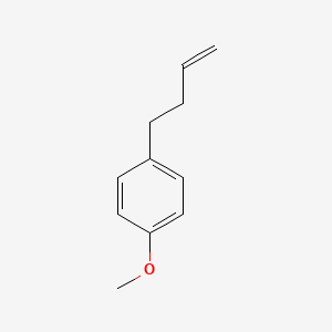 molecular formula C11H14O B1606819 4-(4-甲氧基苯基)-1-丁烯 CAS No. 20574-98-5
