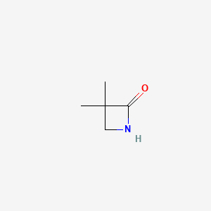 molecular formula C5H9NO B1606829 3,3-Dimethylazetidin-2-one CAS No. 7486-91-1