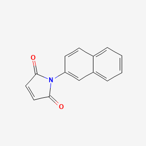 B1606833 1-(2-Naphthalenyl)-1H-pyrrole-2,5-dione CAS No. 6637-45-2