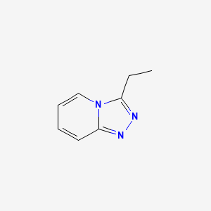 molecular formula C8H9N3 B1606839 3-Ethyl[1,2,4]triazolo[4,3-a]pyridine CAS No. 4919-17-9
