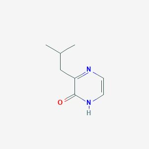 molecular formula C8H12N2O B1606865 3-Isobutyl-1H-pyrazin-2-one CAS No. 25680-53-9