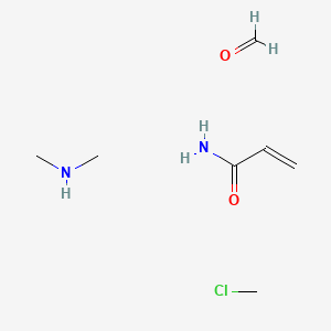 2-Propenamide, homopolymer, reaction products with chloromethane, dimethylamine and formaldehyde