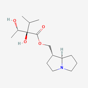 molecular formula C15H27NO4 B1606877 Heliocurassavinine CAS No. 82374-02-5