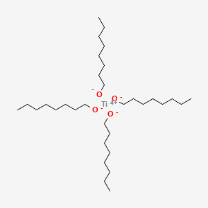 molecular formula C32H68O4Ti B1606883 Tetraoctyl titanate CAS No. 3061-42-5