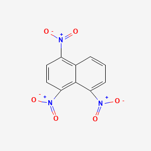 molecular formula C10H5N3O6 B1606902 1,4,5-三硝基萘 CAS No. 2243-95-0